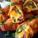 Jalapeno Popper Egg Rolls