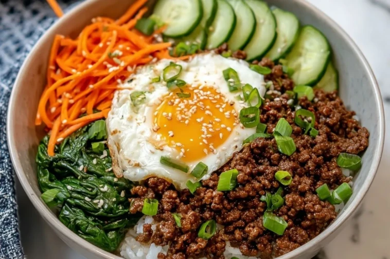Korean Ground Beef Bowl