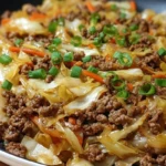 Mongolian Ground Beef and Cabbage: Low-Carb Skillet Meal