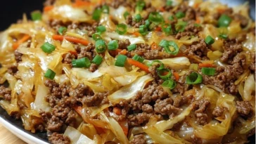 Mongolian Ground Beef and Cabbage: Low-Carb Skillet Meal