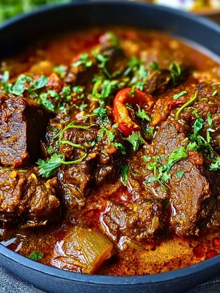 Nigerian Beef Stew: Rich, Spicy & Flavorful