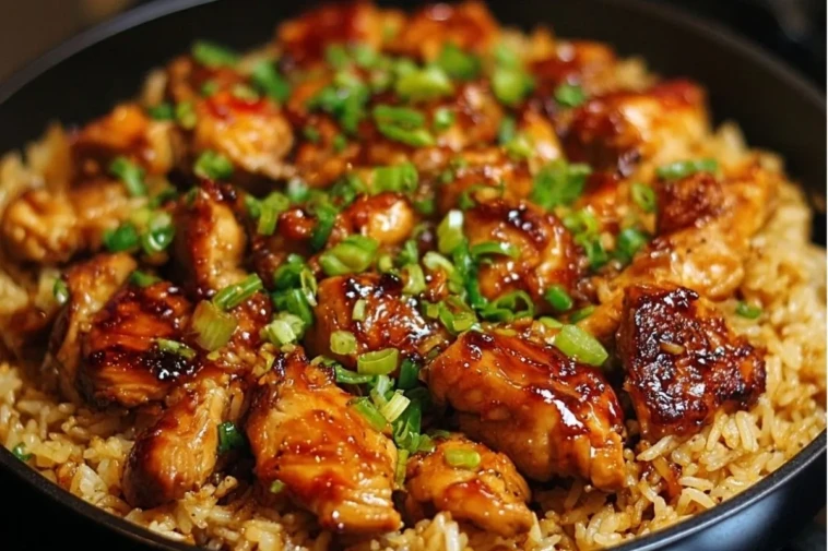 One-Pan Bold Honey BBQ Chicken Rice