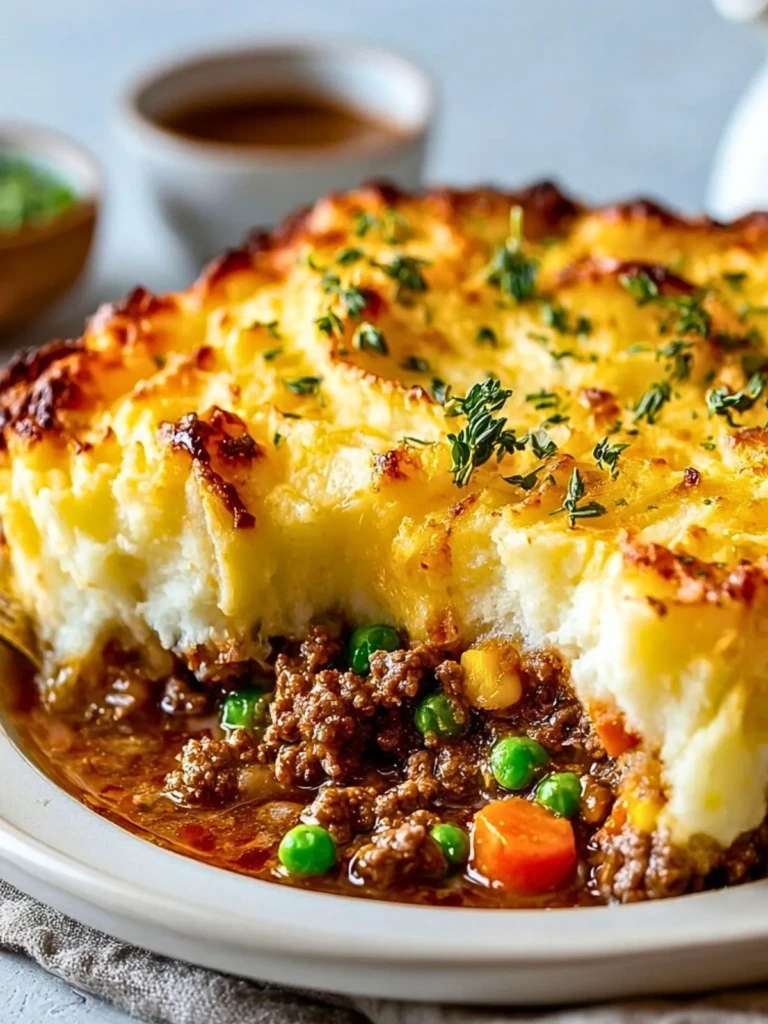 Shepherd's Pie with Ground Beef