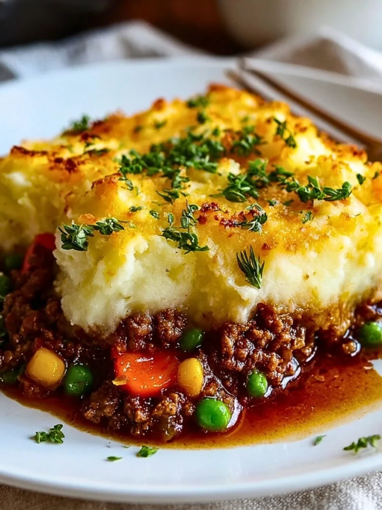 Shepherd's Pie with Ground Beef