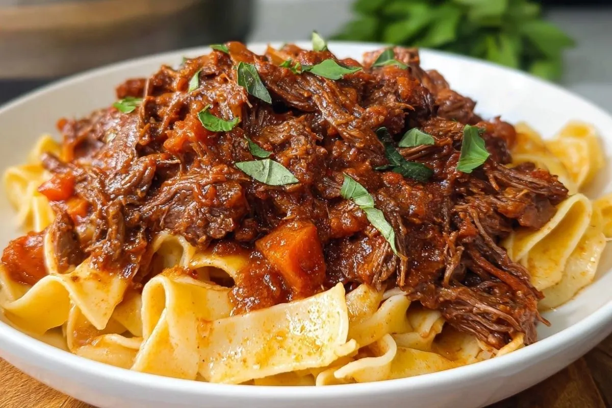 Slow Cooker Beef Ragu