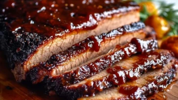 Tender Brisket with Homemade Barbecue Sauce