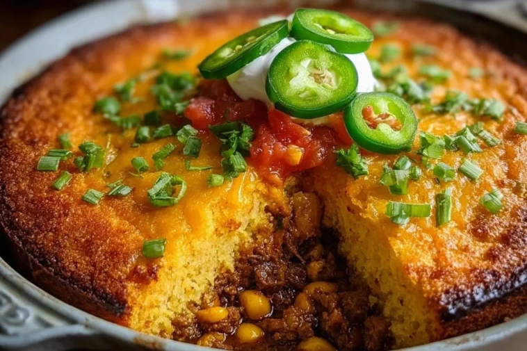 Texas Tamale Pie Casserole