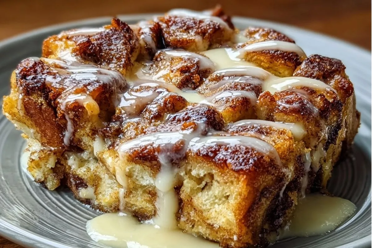 Cinnamon Roll Bread Pudding