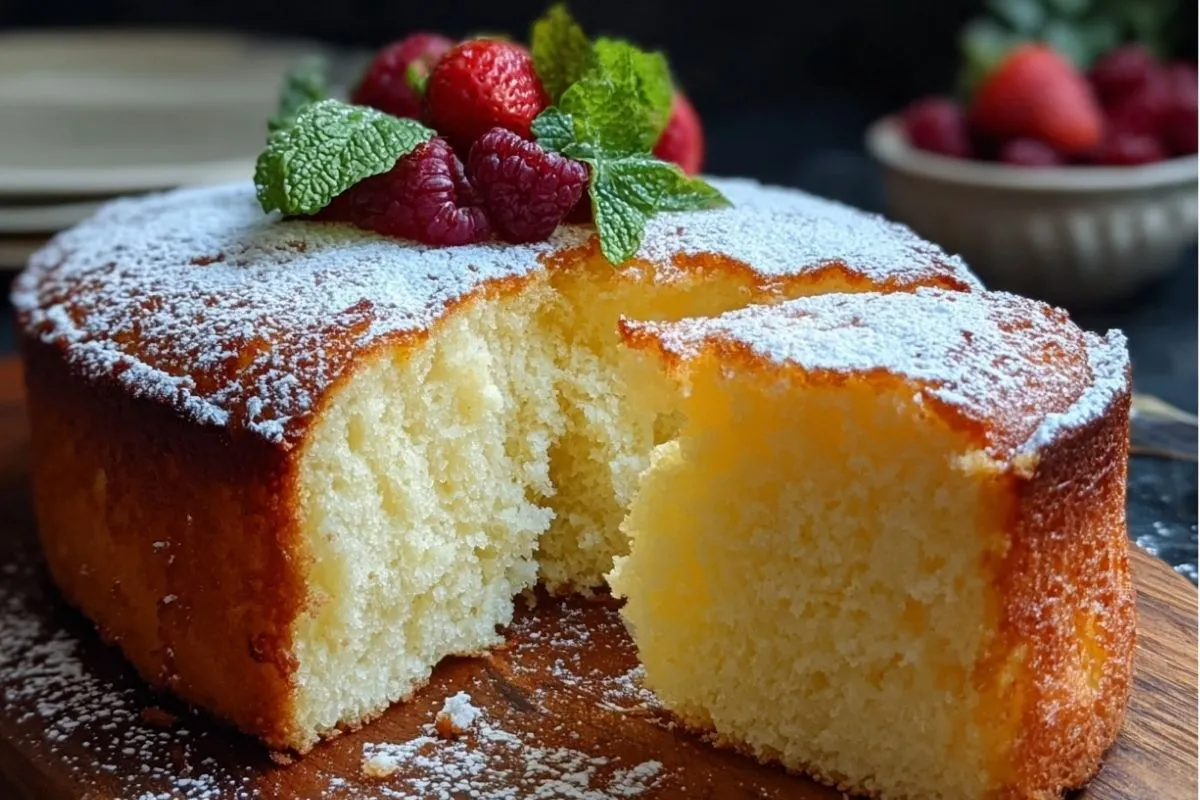 Light & Fluffy Yogurt Cake