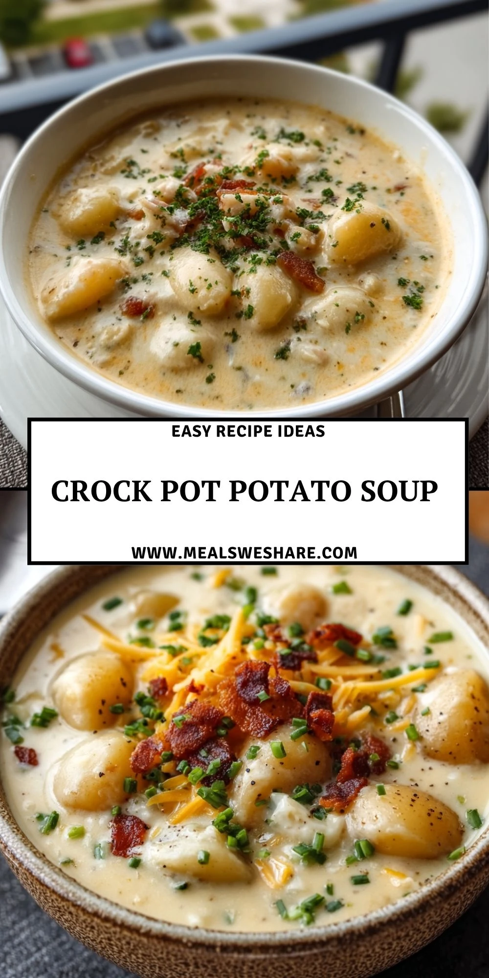 Crock Pot Potato Soup - Pin 1 (1)